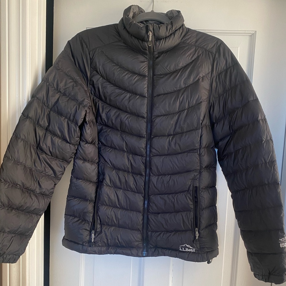 Women’s L.L Bean goose feather down puffer jacket